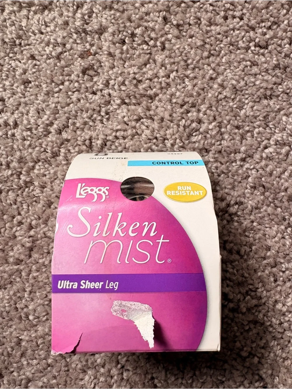 L'eggs Silken Mist Ultra Sheer Leg Pantyhose Size B